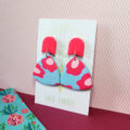 Funky Florals Triangle Mega Dangle - Image 3