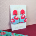Funky Florals Triangle Mega Dangle - Image 2
