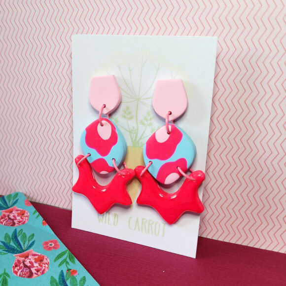 Funky Florals Organic Mega Dangle - Image 3
