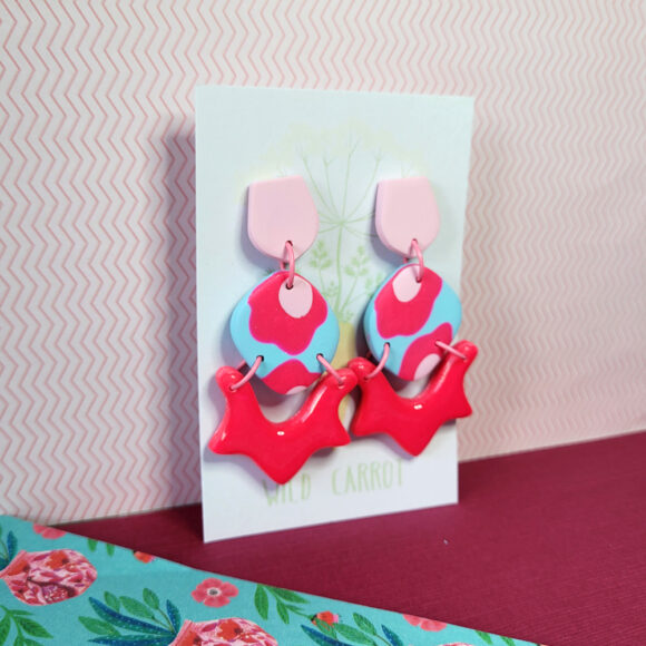 Funky Florals Organic Mega Dangle - Image 2