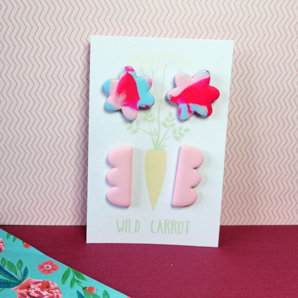 Funky Florals Duo Stud Pack - Image 3