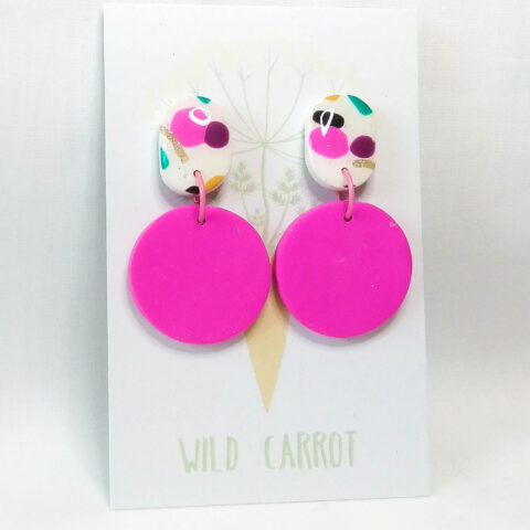 Confetti Circle Dangle