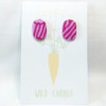 Raspberry Mauve Large Stud