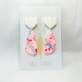 Bubblegum Arrowhead Dangle