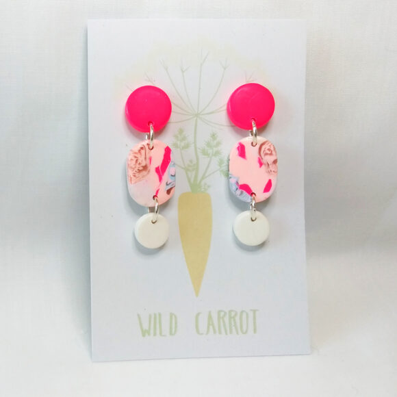 Bubblegum Capsule Triple Dangle