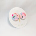 Bubblegum Circle Stud - Image 3