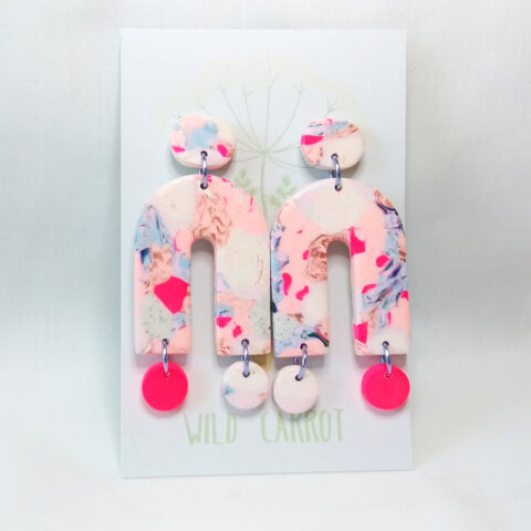Bubblegum Hollow Arch Mega Dangle