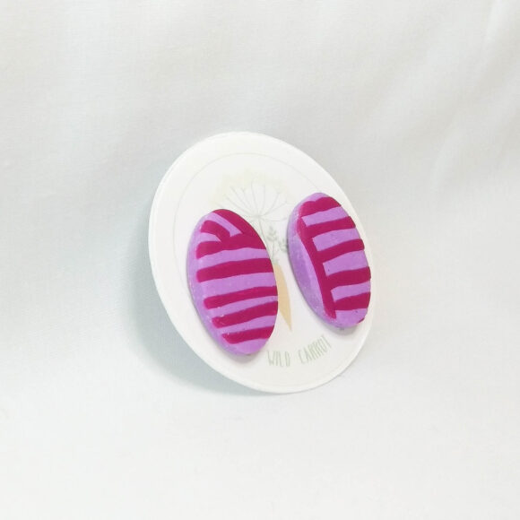 Raspberry Mauve Small Stud - Image 2