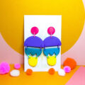 Party Frilly Hemisphere Mega Dangle