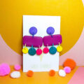 Party Horizontal Rectangle Dangle - Image 5