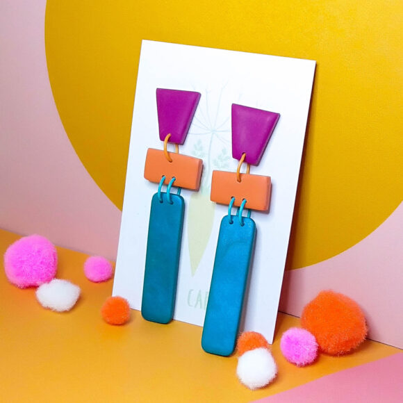 Party Vertical Rectangle Dangle - Image 3