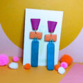 Party Vertical Rectangle Dangle - Image 2