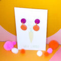 Party Circle Mini Dangles - Image 9