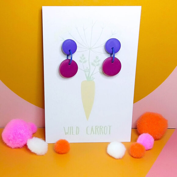Party Circle Mini Dangles