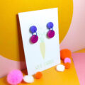 Party Circle Mini Dangles - Image 3