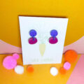 Party Circle Mini Dangles - Image 2