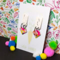 Street Art Diamond Dangle - Image 3