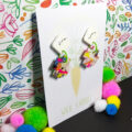 Street Art Cross Dangle - Image 2