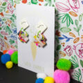 Street Art Cross Dangle - Image 3