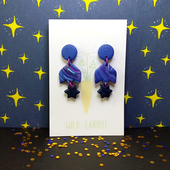 Galaxy Arrowhead 6-Star Dangle