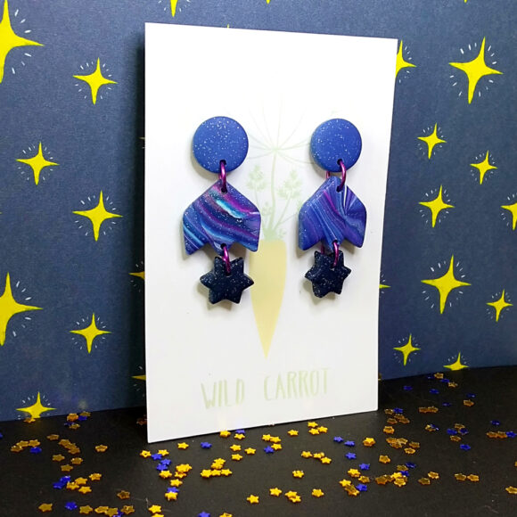 Galaxy Arrowhead 6-Star Dangle - Image 2