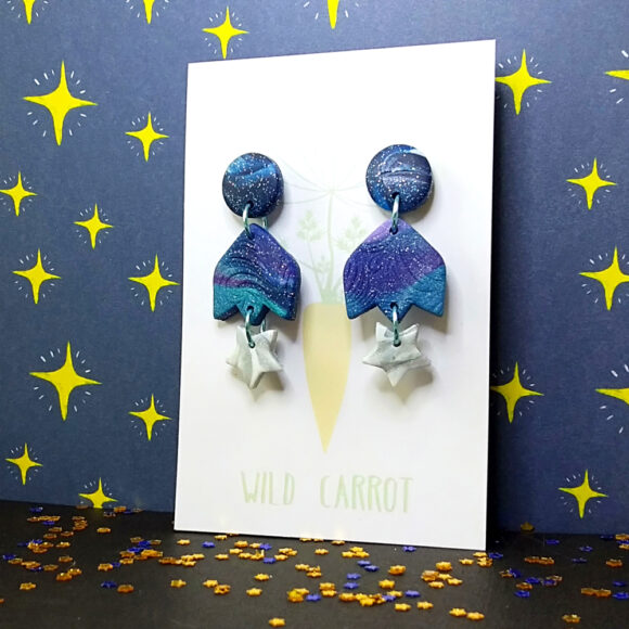 Galaxy Arrowhead 5-Star Dangle