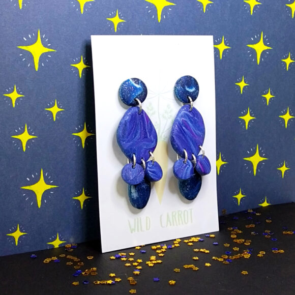 Galaxy Pebble Dangle - Image 4