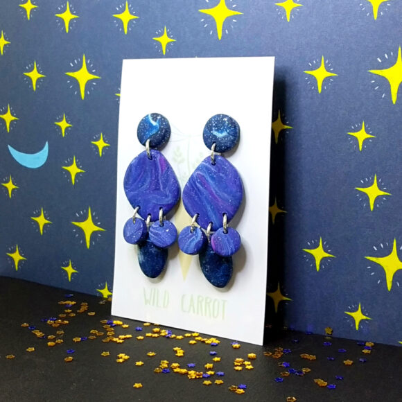 Galaxy Pebble Dangle - Image 3