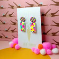 Happy Colours Rectangle Mini Dangle - Image 3