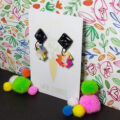Street Art Cross Dangle - Image 7