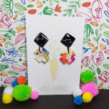 Street Art Cross Dangle - Image 8