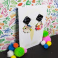Street Art Cross Dangle - Image 6