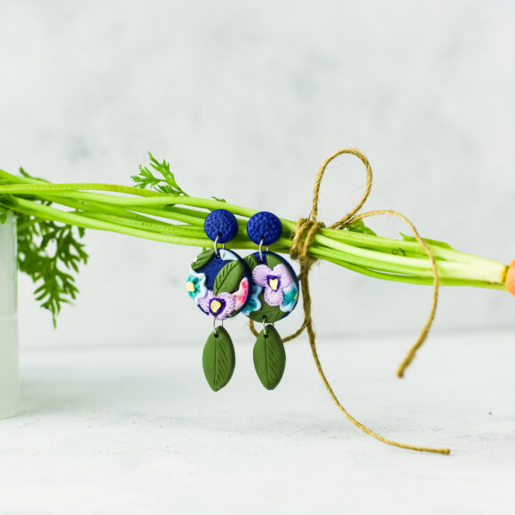 Midnight Garden Triple Dangle