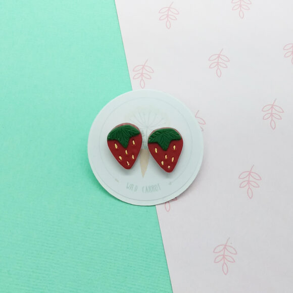 Strawberry studs - Image 4