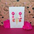 Flower Power Small Triple Dangle