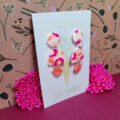 Flower Power Wavy Arch Dangle - Image 2