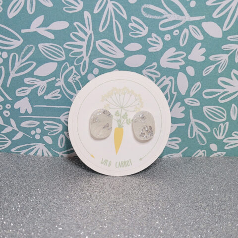 Silver Capsule Stud