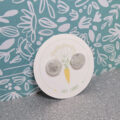 Silver Circle Stud - Image 3