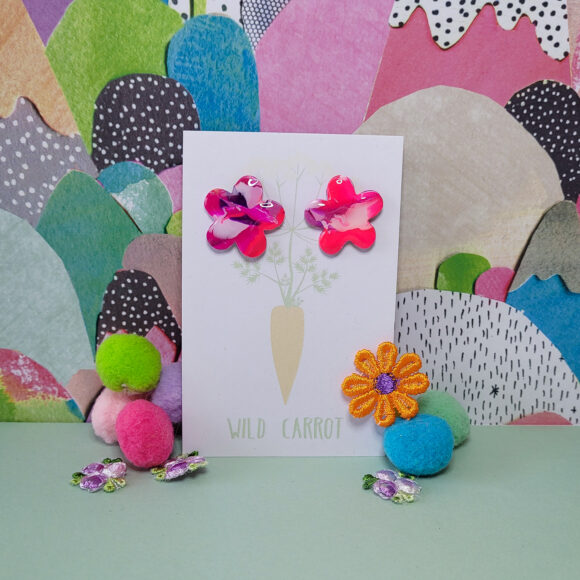 Thriving Large Flower Stud - Image 3